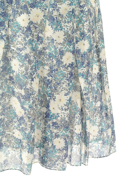 UNTITLED（アンタイトル）の古着「花柄フレアタックスカート（スカート）」大画像５へ