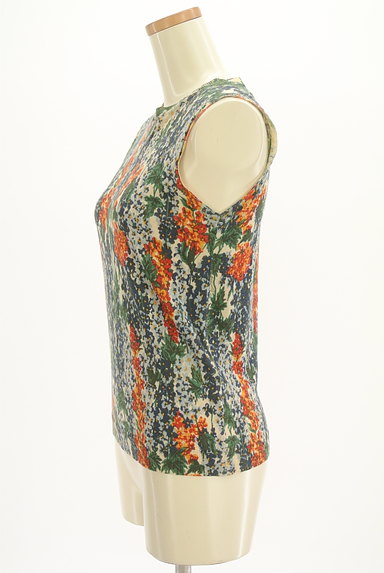 Lois CRAYON（ロイスクレヨン）の古着「総花柄タイトサマーニット（ニット）」大画像３へ