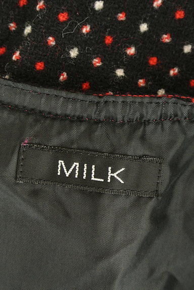 MILK（ミルク）の古着「バイカラードット柄ワンピース（キャミワンピース）」大画像６へ