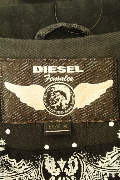 DIESEL（ディーゼル）の古着「ブラックデニム風テーラードジャケット（ジャケット）」大画像６へ
