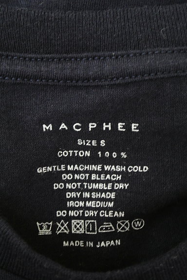 MACPHEE（マカフィー）の古着「ロゴプリントTシャツ（Ｔシャツ）」大画像６へ
