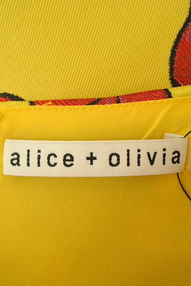 alice+olivia（アリスオリビア）の古着「シャイニーポップ花刺繍ワンピース（ワンピース・チュニック）」大画像６へ