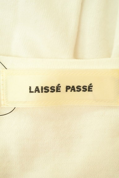 LAISSE PASSE（レッセパッセ）の古着「花刺繍スカラップニット（ニット）」大画像６へ