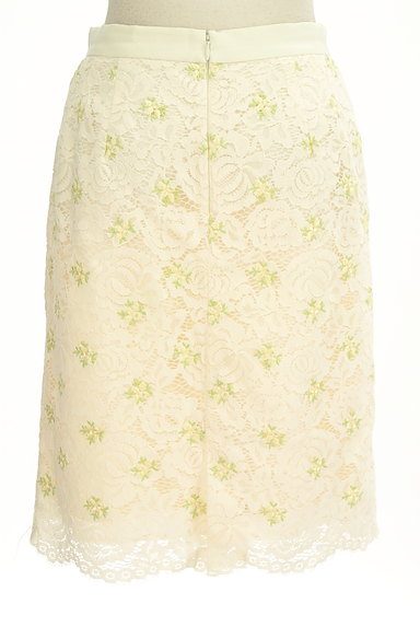 LAISSE PASSE（レッセパッセ）の古着「花柄刺繍総レースタイトスカート（スカート）」大画像２へ