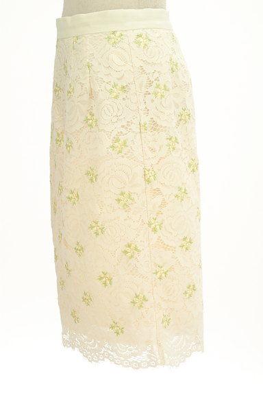 LAISSE PASSE（レッセパッセ）の古着「花柄刺繍総レースタイトスカート（スカート）」大画像３へ