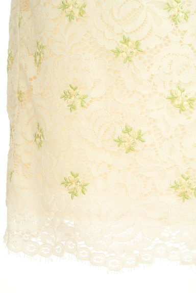 LAISSE PASSE（レッセパッセ）の古着「花柄刺繍総レースタイトスカート（スカート）」大画像５へ