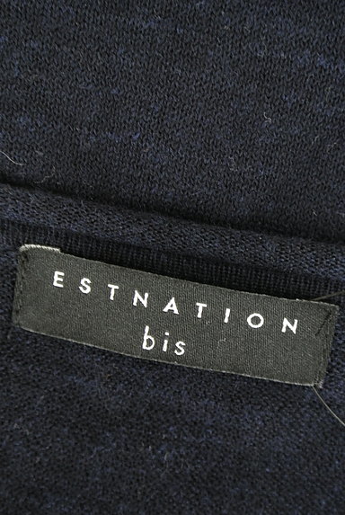 ESTNATION（エストネーション）の古着「裾シフォンリボン七分袖カーディガン（カーディガン・ボレロ）」大画像６へ