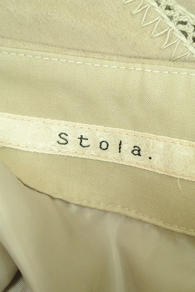 Stola.（ストラ）の古着「レースアップスエードタイトスカート（スカート）」大画像６へ