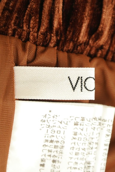 VICKY（ビッキー）の古着「ラメベロアプリーツミモレスカート（ロングスカート・マキシスカート）」大画像６へ