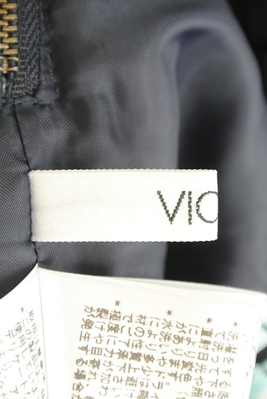 VICKY（ビッキー）の古着「ラメチェック柄セミペプラムカットソー（カットソー・プルオーバー）」大画像６へ