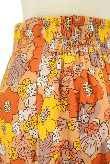 Banner Barrett（バナーバレット）の古着「レトロ花柄ミモレ丈フレアスカート（スカート）」大画像４へ