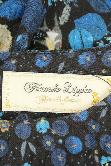 Franche lippee（フランシュリッペ）の古着「メルヘン柄丸襟ペプラムカットソー（カットソー・プルオーバー）」大画像６へ