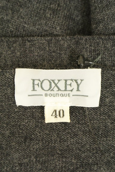 FOXEY（フォクシー）の古着「Vネックコンパクトカーディガン（カーディガン・ボレロ）」大画像６へ