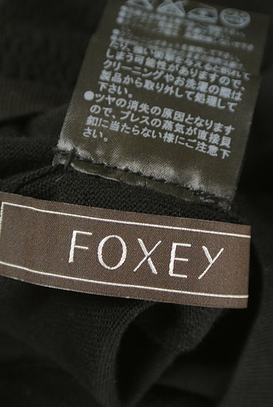 FOXEY（フォクシー）の古着「シアー切替コンパクトカーディガン（カーディガン・ボレロ）」大画像６へ