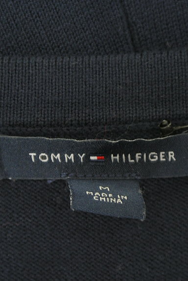 TOMMY HILFIGER（トミーヒルフィガー）の古着「スカラップ風ピンタックニットワンピ（ワンピース・チュニック）」大画像６へ