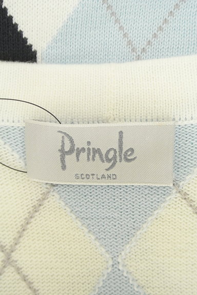 Pringle of Scotland（プリングルオブスコットランド）の古着「アーガイル柄カーディガン（カーディガン・ボレロ）」大画像６へ
