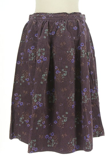 SM2（サマンサモスモス）の古着「小花柄コーデュロイフレアスカート（スカート）」大画像１へ