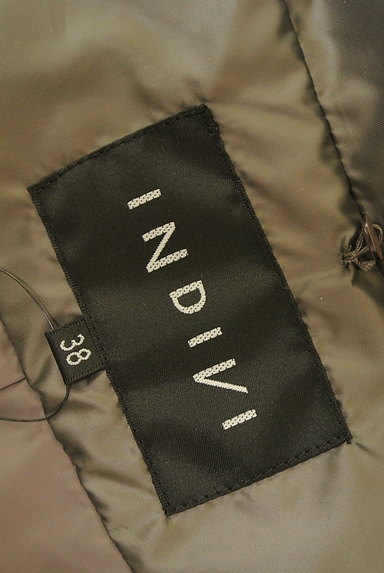 INDIVI（インディヴィ）の古着「ベルト付きミドル丈ダウンコート（ダウンジャケット・ダウンコート）」大画像６へ