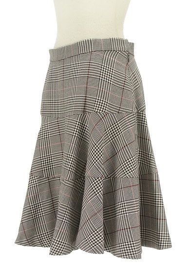 Couture Brooch（クチュールブローチ）の古着「チェック柄サーキュラースカート（スカート）」大画像３へ