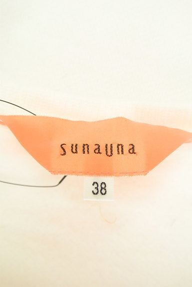 SunaUna（スーナウーナ）の古着「フロント花レーススウェットトップス（スウェット・パーカー）」大画像６へ