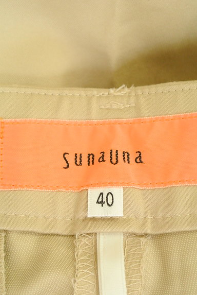 SunaUna（スーナウーナ）の古着「微光沢タックテーパードパンツ（パンツ）」大画像６へ