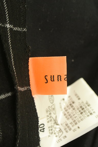 SunaUna（スーナウーナ）の古着「裏起毛チェック柄テーパードパンツ（パンツ）」大画像６へ
