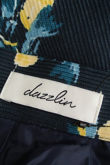 dazzlin（ダズリン）の古着「花柄コーデュロイフレアスカート（スカート）」大画像６へ