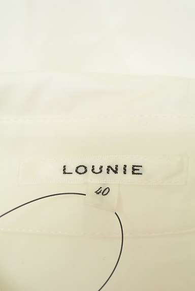 LOUNIE（ルーニィ）の古着「比翼ボタンシンプルシャツ（カジュアルシャツ）」大画像６へ