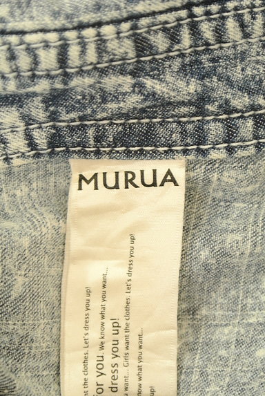 MURUA（ムルーア）の古着「ケミカルウォッシュシャツ（カジュアルシャツ）」大画像６へ