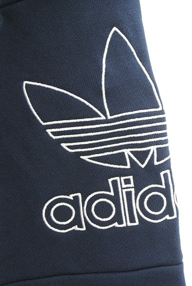 adidas（アディダス）の古着「ライン＆刺繍スウェットパーカー（スウェット・パーカー）」大画像５へ
