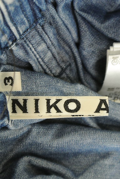 niko and...（ニコ アンド）の古着「ケミカルウォッシュワイドデニム（パンツ）」大画像６へ