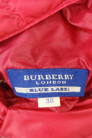 BURBERRY BLUE LABEL（バーバリーブルーレーベル）の古着「リバーシブルフード付ダウンジャケット（ダウンジャケット・ダウンコート）」大画像６へ