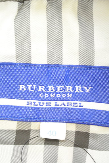 BURBERRY BLUE LABEL（バーバリーブルーレーベル）の古着「ロゴ刺繍ショートダウンジャケット（ダウンジャケット・ダウンコート）」大画像６へ