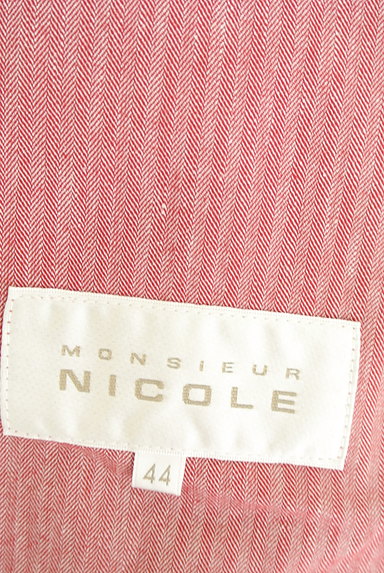 NICOLE（ニコル）の古着「ヘリンボーン柄シャツジャケット（カジュアルシャツ）」大画像６へ