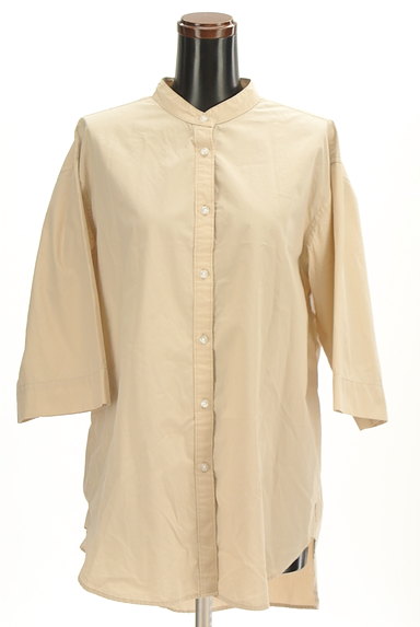 coen（コーエン）の古着「バンドカラー七分袖シャツ（カジュアルシャツ）」大画像１へ