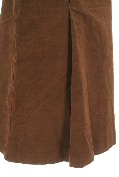 Te chichi（テチチ）の古着「ダブルボタンコーデュロイスカート（スカート）」大画像５へ