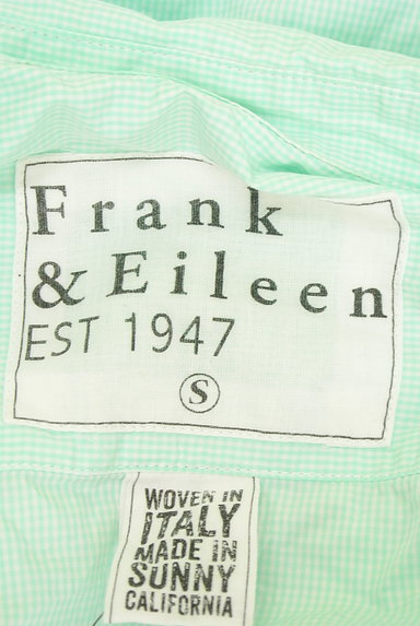 Frank&Eileen（フランクアンドアイリーン）の古着「カラーギンガムチェックシャツ（カジュアルシャツ）」大画像６へ