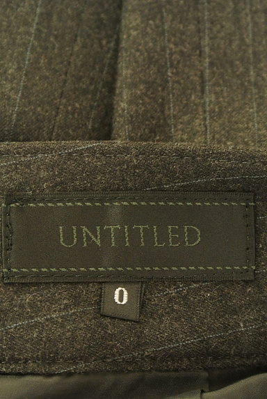 UNTITLED（アンタイトル）の古着「リボンベルトセンタープレスパンツ（パンツ）」大画像６へ