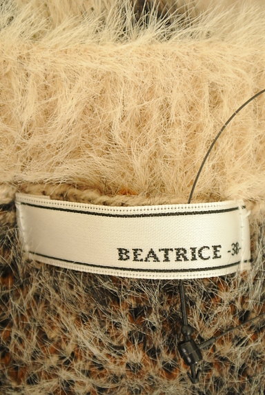 BEATRICE（ベアトリス）の古着「レオパード柄ふわふわニット（セーター）」大画像６へ