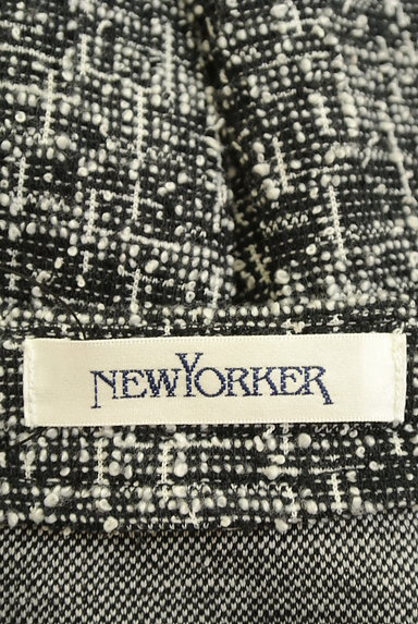 NEW YORKER（ニューヨーカー）の古着「ストレッチノーカラージャケット（ジャケット）」大画像６へ