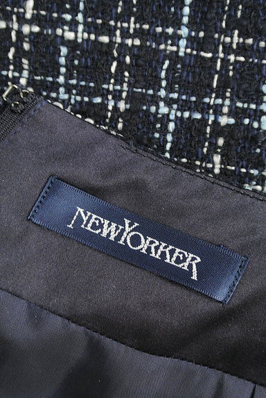 NEW YORKER（ニューヨーカー）の古着「ミディ丈ツイードスカート（スカート）」大画像６へ