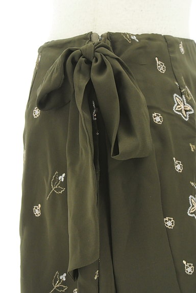 Snidel（スナイデル）の古着「花柄ラメ刺繍シアーミニスカート（ミニスカート）」大画像４へ
