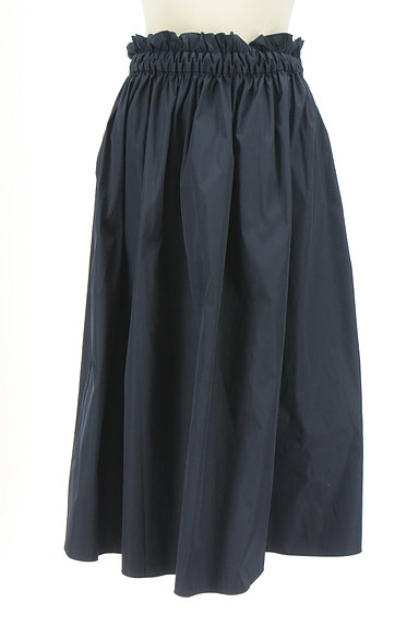 BEAMS Women's（ビームス　ウーマン）の古着「グレー×ネイビーリバーシブルスカート（ロングスカート・マキシスカート）」大画像１へ
