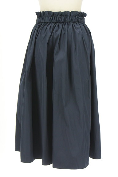 BEAMS Women's（ビームス　ウーマン）の古着「グレー×ネイビーリバーシブルスカート（ロングスカート・マキシスカート）」大画像２へ