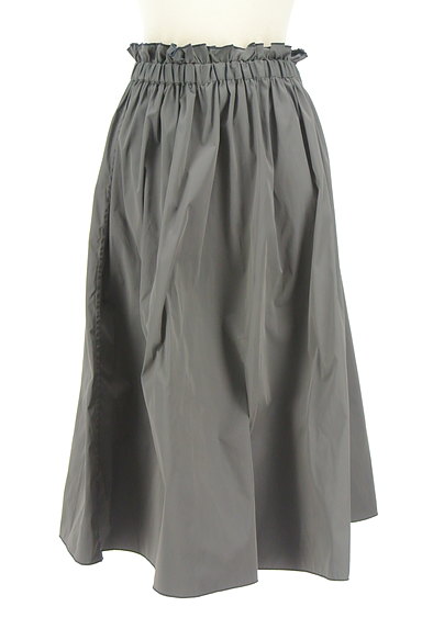 BEAMS Women's（ビームス　ウーマン）の古着「グレー×ネイビーリバーシブルスカート（ロングスカート・マキシスカート）」大画像５へ