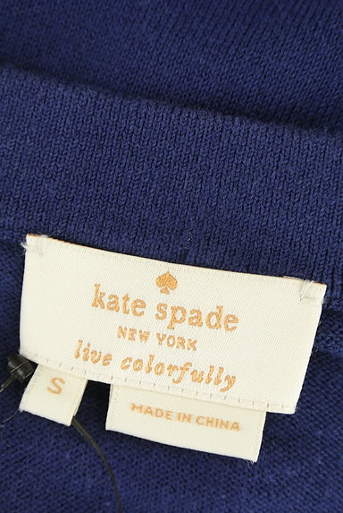 kate spade new york（ケイトスペード ニューヨーク）の古着「花モチーフ７分袖カーディガン（カーディガン・ボレロ）」大画像６へ