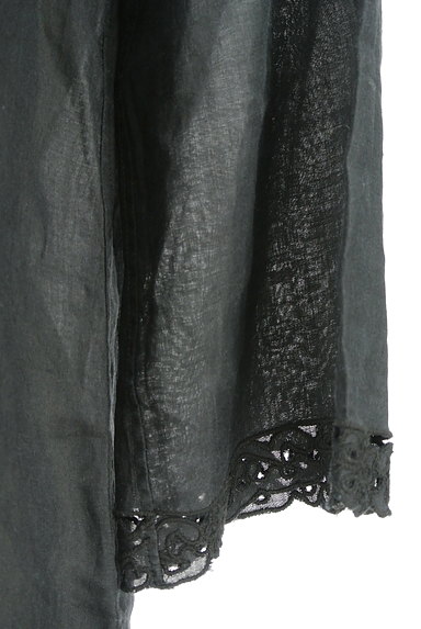 IENA（イエナ）の古着「シアーリネン７分袖刺繍カットソー（カットソー・プルオーバー）」大画像５へ