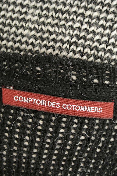 Comptoir des Cotonniers（コントワーデコトニエ）の古着「ダブルボタンミックスカーディガン（カーディガン・ボレロ）」大画像６へ