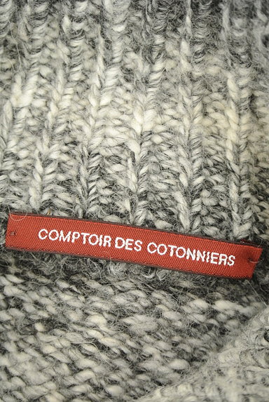 Comptoir des Cotonniers（コントワーデコトニエ）の古着「グラデハイネックロングカーディガン（カーディガン・ボレロ）」大画像６へ