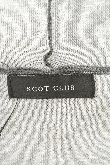 SCOT CLUB（スコットクラブ）の古着「バイカラーフード付ロングカーディガン（カーディガン・ボレロ）」大画像６へ